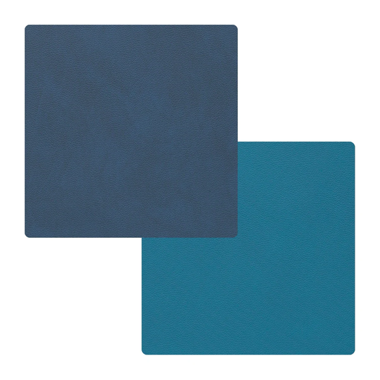 LIND DNA Nupo lasinalunen square kaksipuolinen 1 kpl Midnight blue-petrol