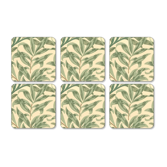 Pimpernel Willow Bough -lasinalunen 6-pakkaus Green
