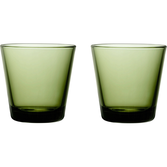 Iittala Kartio-juomalasi 21 cl., sammaleenvihreä
