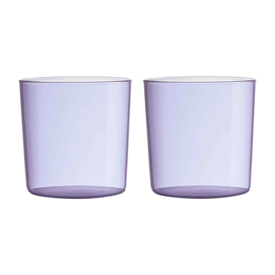 Design Letters Design Letters Kids Eco -juomalasi 2-pakkaus Purple