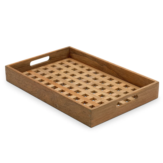 Skagerak Fionia tarjotin 32x48 cm Tiikki