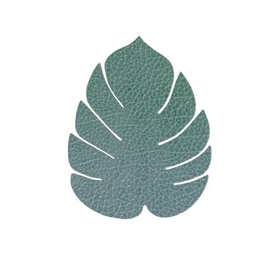 LIND DNA Monstera Leaf Hippo lasinalunen Pastellinvihreä