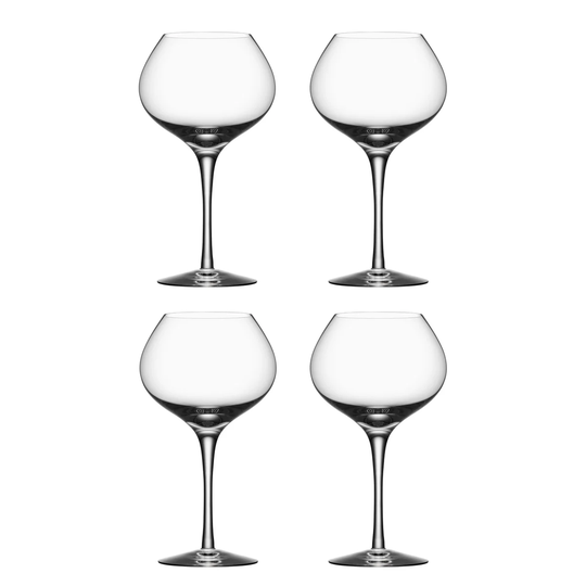 Orrefors More Mature punaviinilasi 4-pakkaus 48 cl