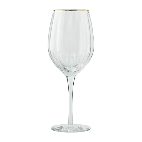 Lene Bjerre Claudine punaviinilasi 58 cl Clear-light gold