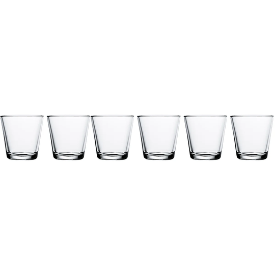 Iittala Kartio juomalasi 21 cl, 6-pakkaus Kirkas