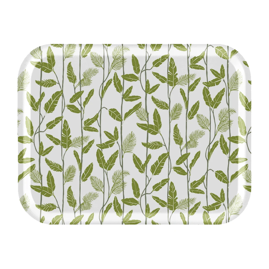 Åry Home Mougli Green -tarjotin 28 x 36 cm Green-white