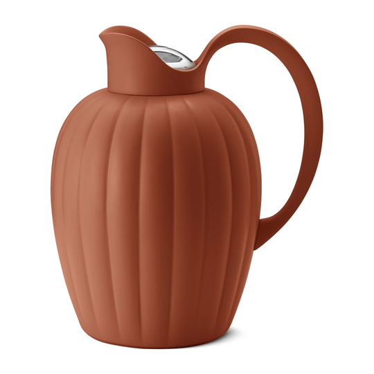 Georg Jensen Bernadotte termoskannu terracotta 1l