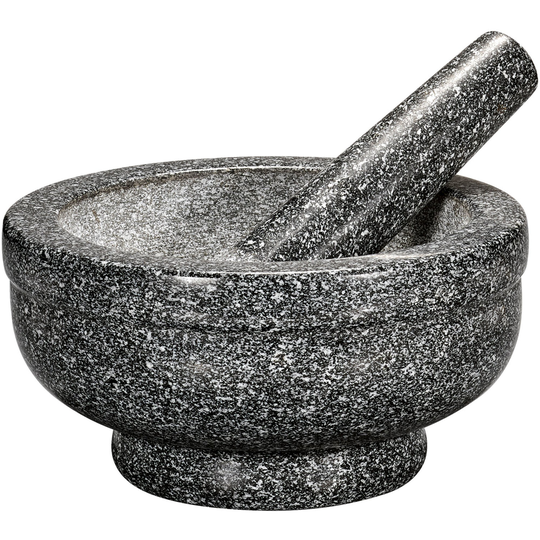 Cilio Giant Green Granite -mortteli ja survin, 21 cm