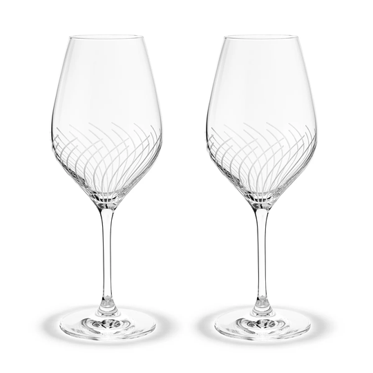 Holmegaard Cabernet Lines valkoviinilasi 36 cl 2-pack Kirkas