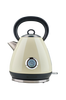 Vedenkeitin Retro 1,7 l, kermanvalkoinen