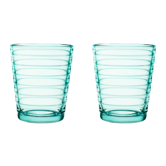Iittala Aino Aalto juomalasi 2 kpl 22 cl water green