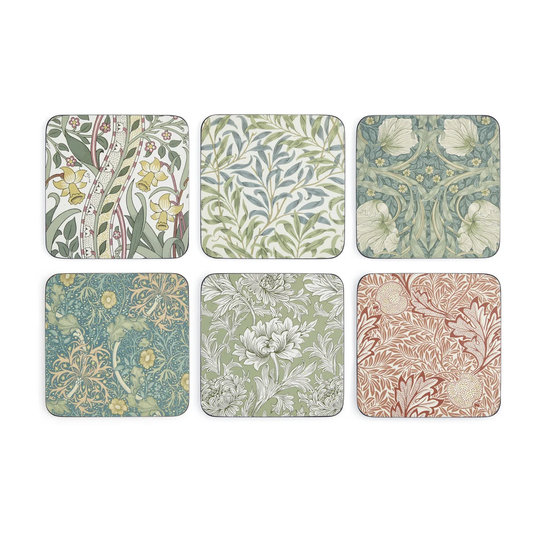 Pimpernel William Morris -lasinalunen 6-pakkaus Mix & Match