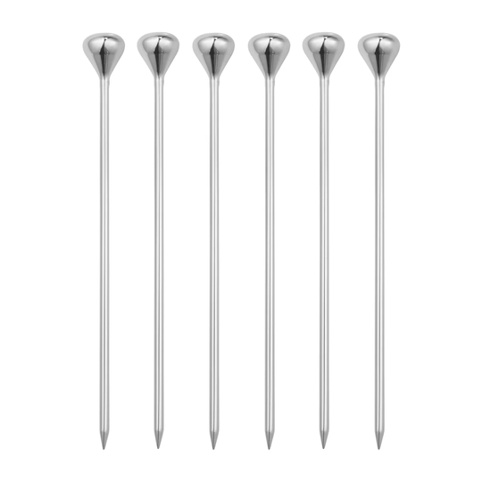 Georg Jensen Sky cocktailtikut 6-pack Ruostumaton teräs