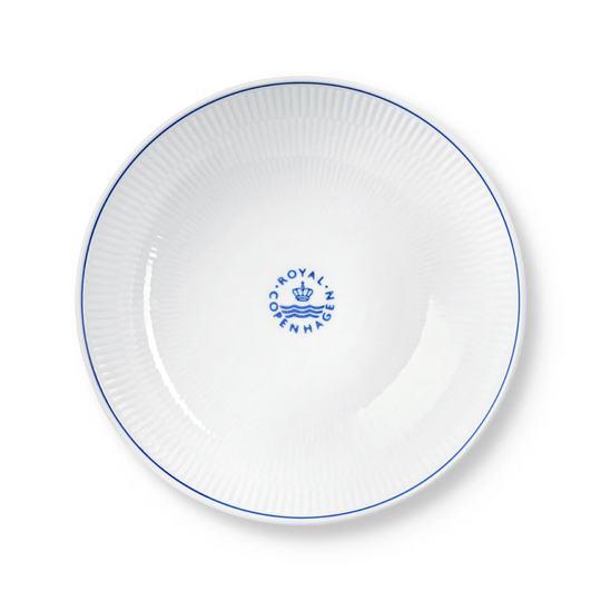 Royal Copenhagen Blueline kulho 110 cl Valkoinen-sininen