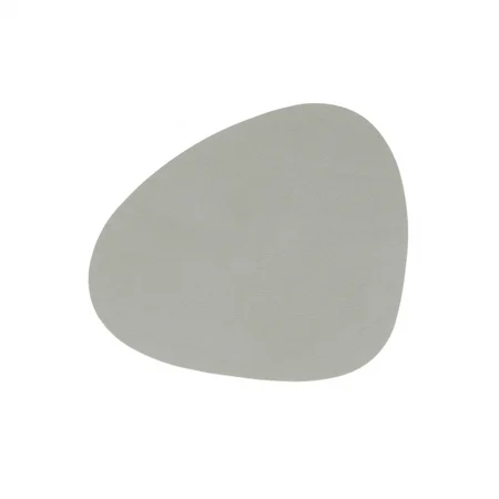 LIND DNA Nupo lasinalunen kaareva metallic (kivenharmaa)