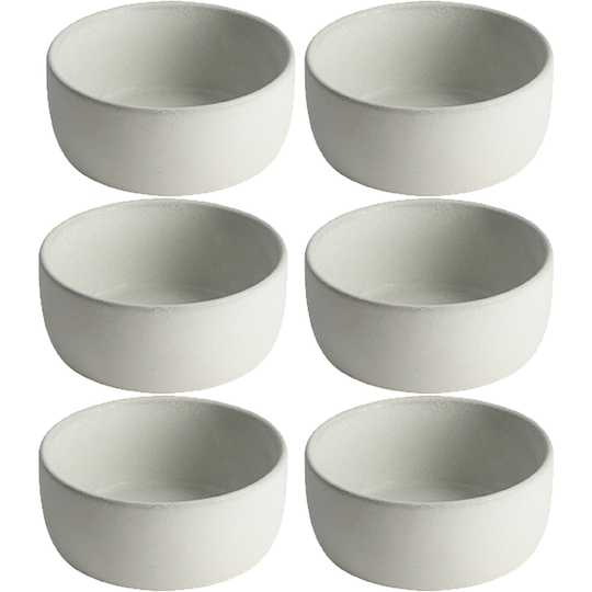 Aida RAW kulho 13,5 cm, 6 kpl, arctic white