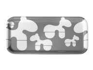 Brands Scandinavia Poni-tarjotin, 27 x 13 cm harmaa