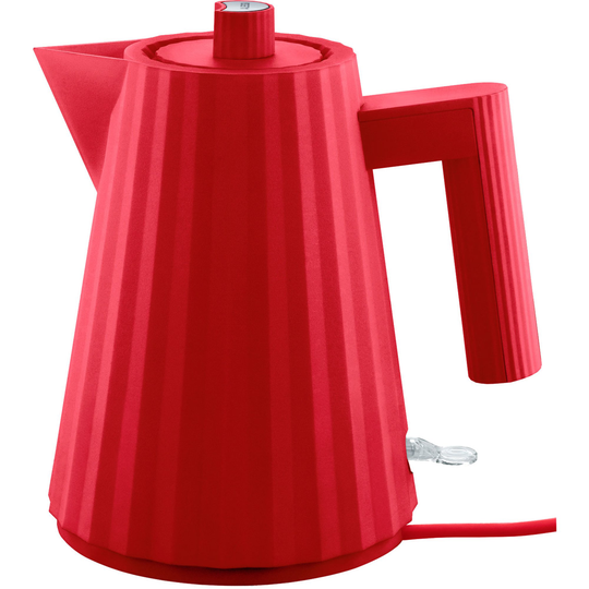 Alessi MDL06 Plissé -vedenkeitin, 1 litra, punainen