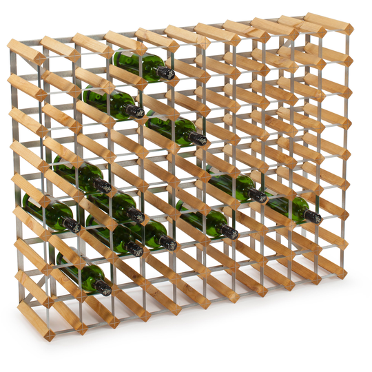 Traditional Wine Racks Itse koottava viinipulloteline 90 pullolle