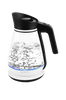 Vedenkeitin 1,5 l, kirkas lasi