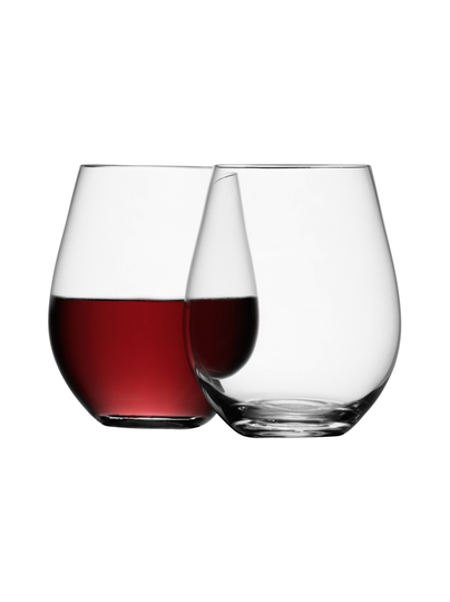 Punaviinilasi jalaton lsa stemless red wine (4 kpl)