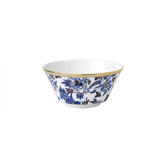 Wedgwood Hibiscus kulho valkoinen-sininen