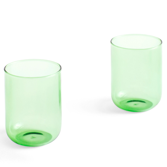 HAY Tint Juomalasi 2-pakkaus, 30 cl, vihreä