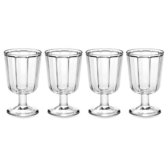 Serax Surface valkoviinilasi 18 cl, 4-pakkaus Kirkas