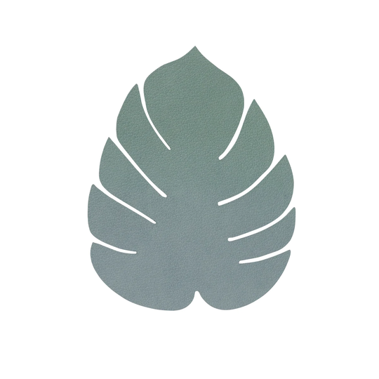 LIND DNA Monstera Leaf Nupo lasinalunen Pastellinvihreä