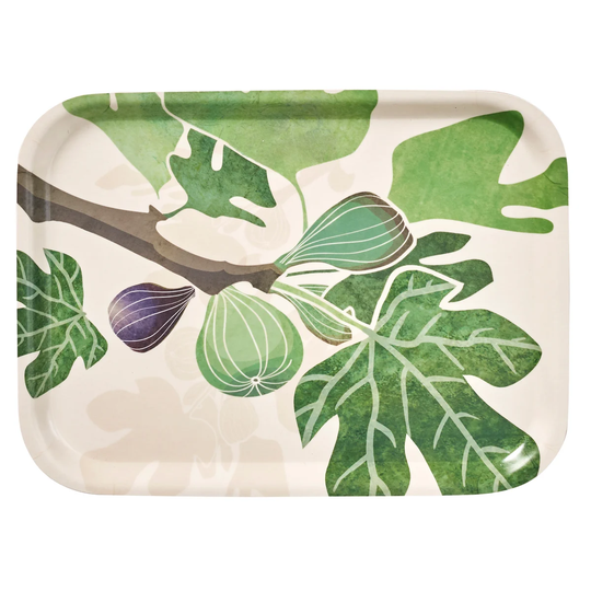 Klippan Yllefabrik Figs tarjotin 20x27 cm Multi