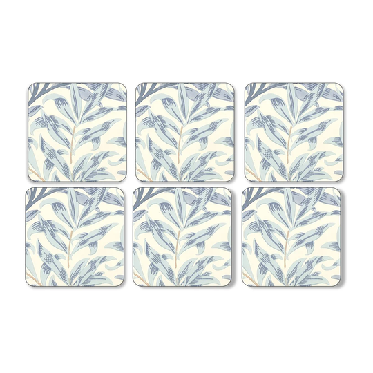 Pimpernel Willow Bough -lasinalunen 6-pakkaus Blue