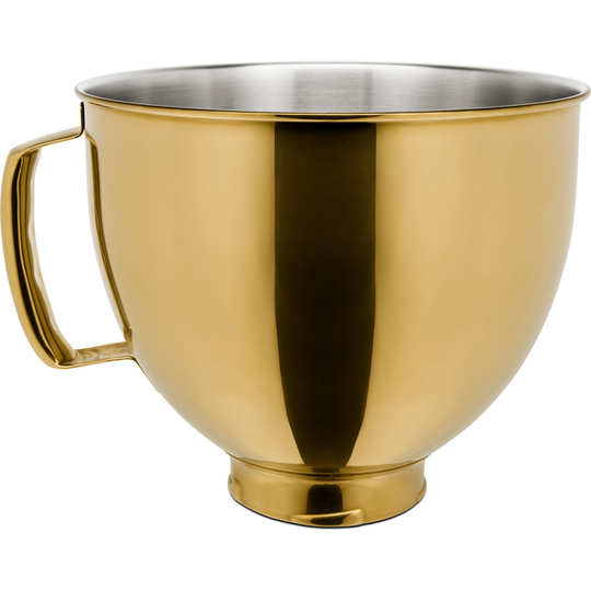 KitchenAid Ruostumattomasta teräksestä valmistettu kulho yleiskoneeseen, Radiant Gold