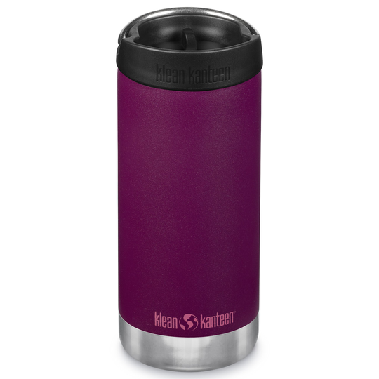 Klean Kanteen Termosmuki, jossa Café-korkki, 355 ml, purple potion