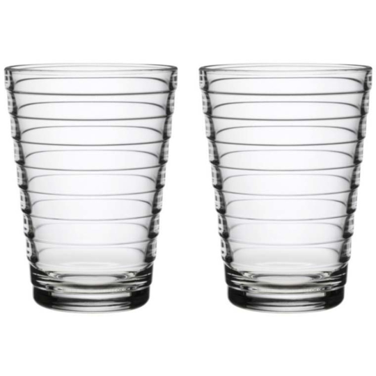 Iittala Aino Aalto -vesilasi, 33 cl. 2 kpl, kirkas