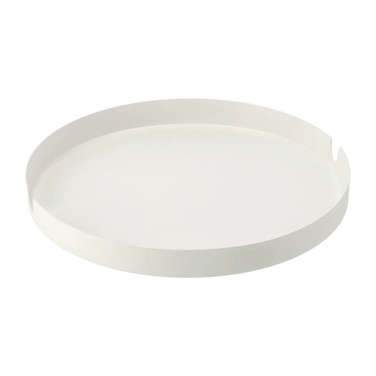 Scandi Living Edgy tarjotin Ø 30 cm Valkoinen