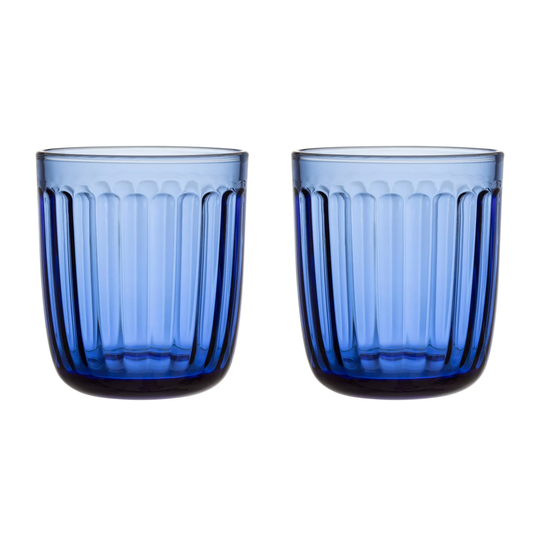 Iittala Raami juomalasi 2-pakkaus Ultramariininsininen