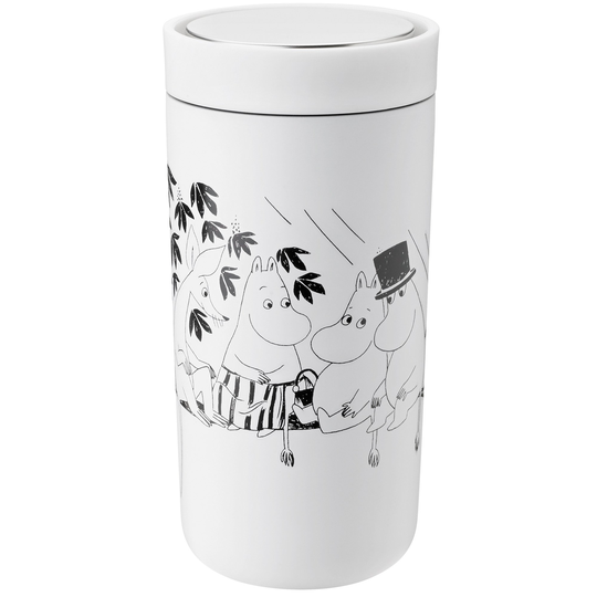 Stelton To Go Click Muumi termosmuki 0,4 litraa, soft white