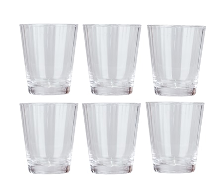 Hurray Tumbler-lasi 6-pack 32 cl Kirkas