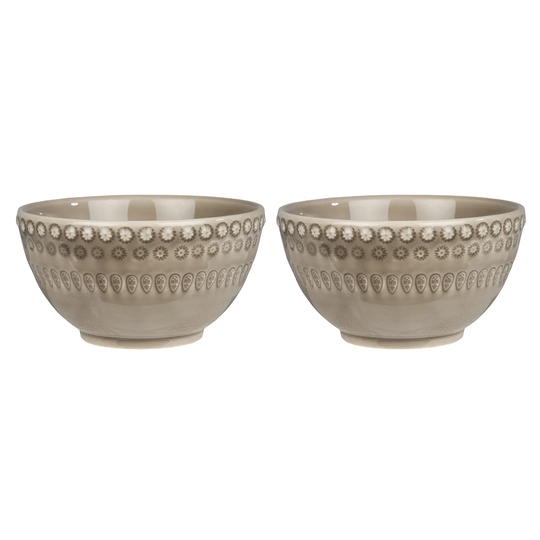PotteryJo Daisy kulho 35 cl, 2-pakkaus Greige (beige)