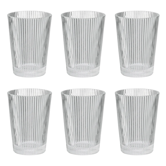 Stelton Pilastro juomalasi, 6-pakkaus 33 cl