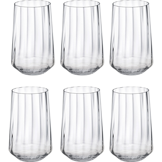 Georg Jensen Bernadotte juomalasi 38 cl. 6 kpl