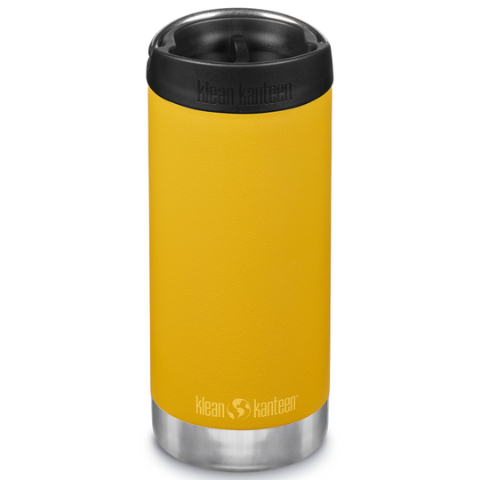 Klean Kanteen TKWide-termosmuki, jossa Café-korkki, 335 ml, marigold