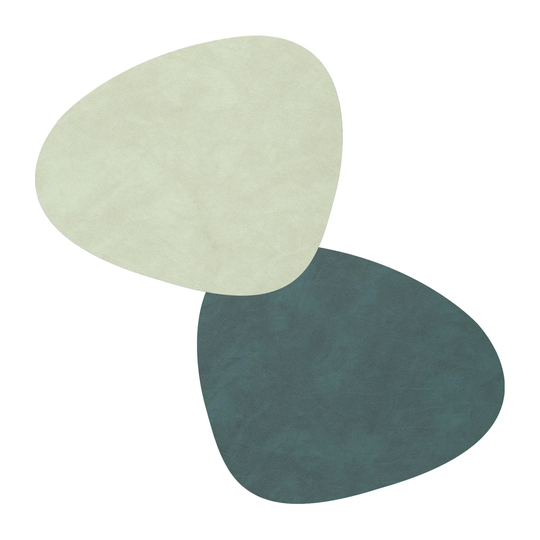 LIND DNA Nupo lasinalunen curve kaksipuolinen 1 kpl Dark green-olive green