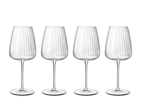 Valkoviinilasi Chardonnay Optica 55 cl 4 kpl