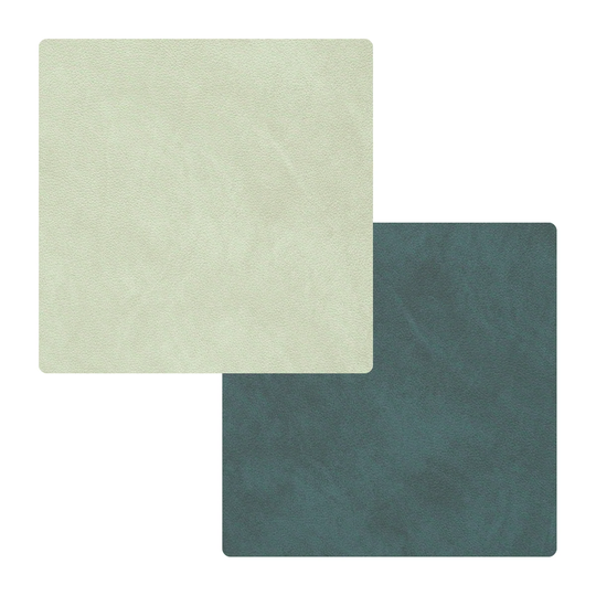 LIND DNA Nupo lasinalunen square kaksipuolinen 1 kpl Dark green-olive green