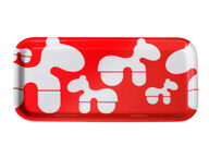 Brands Scandinavia Poni-tarjotin, 27 x 13 cm punainen