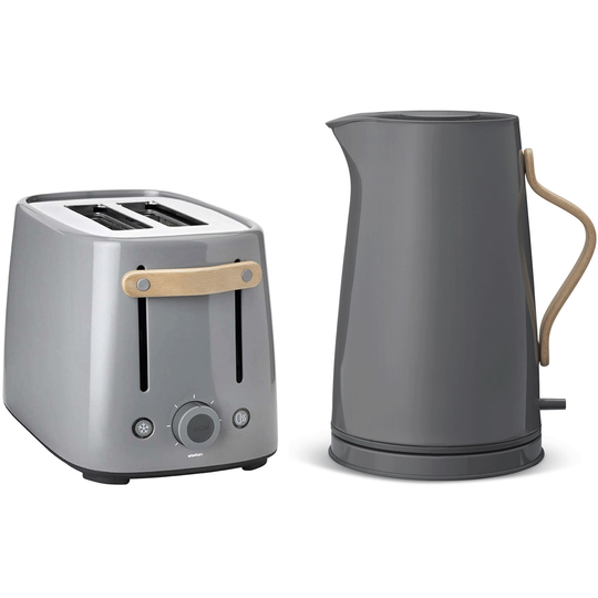 Stelton Emma-aamiaissetti: leivänpaahdin ja vedenkeitin